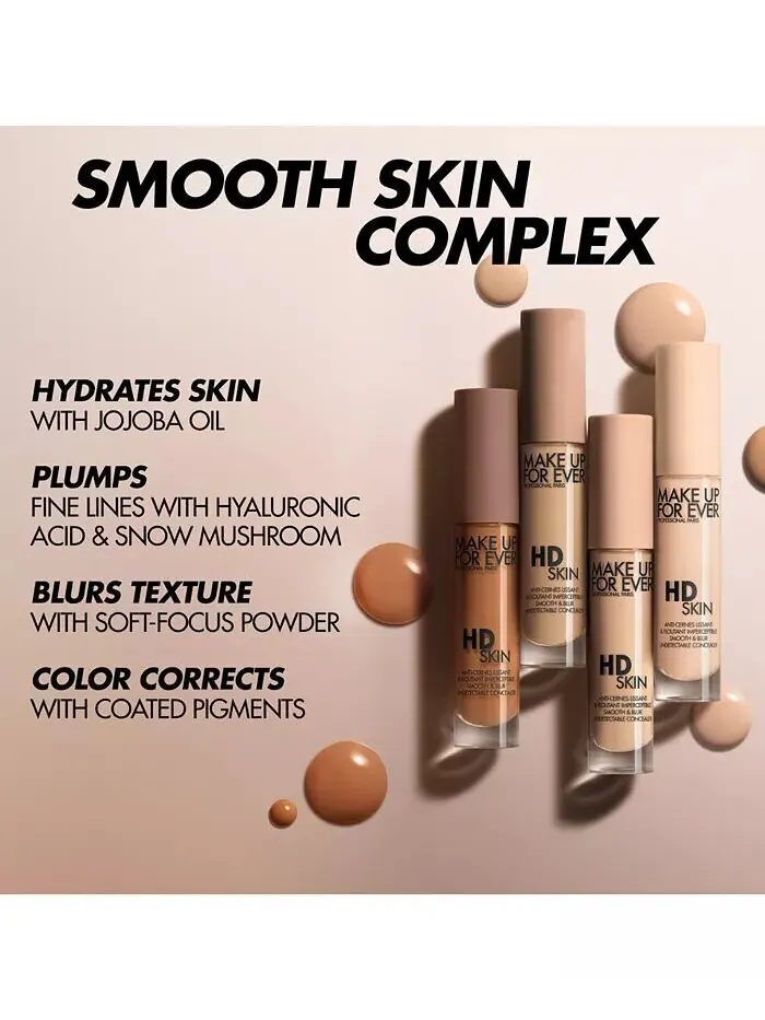 Консилер HD Skin Smooth & Blur Make Up For Ever, цвет 1.5 (R) - Linen — изображение 10 из 11