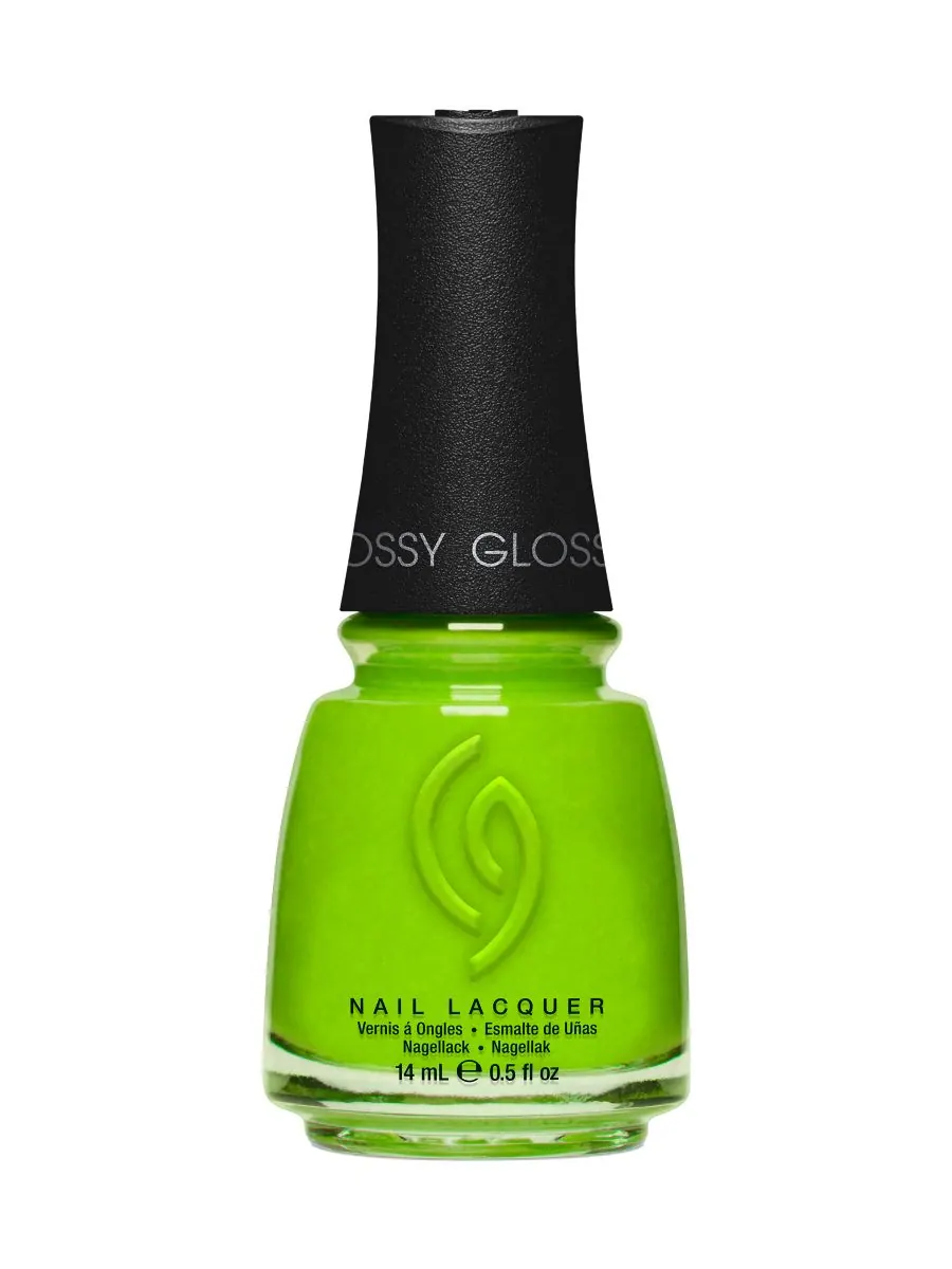 Лак для ногтей Mega Pigment, 0,5 унции China Glaze, цвет frosty lime — изображение 1 из 5