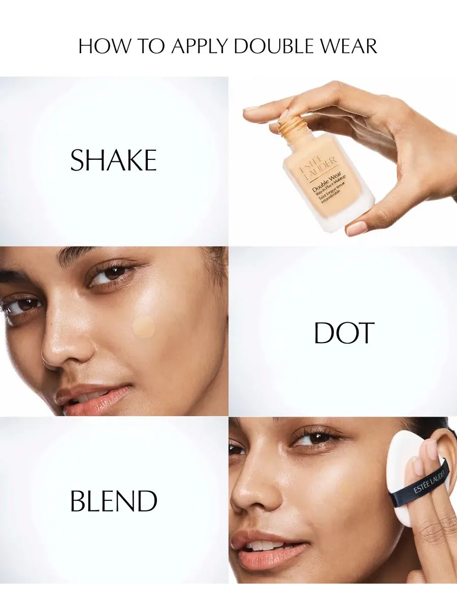Тональная основа Estée Lauder Double Wear Stay-in-Place Longwear Matte Foundation, стойкая — изображение 8 из 10