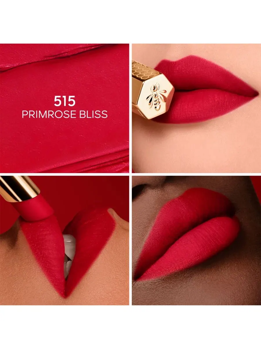 Помада KissKiss с медом Guerlain, 515 primrose bliss — изображение 2 из 8