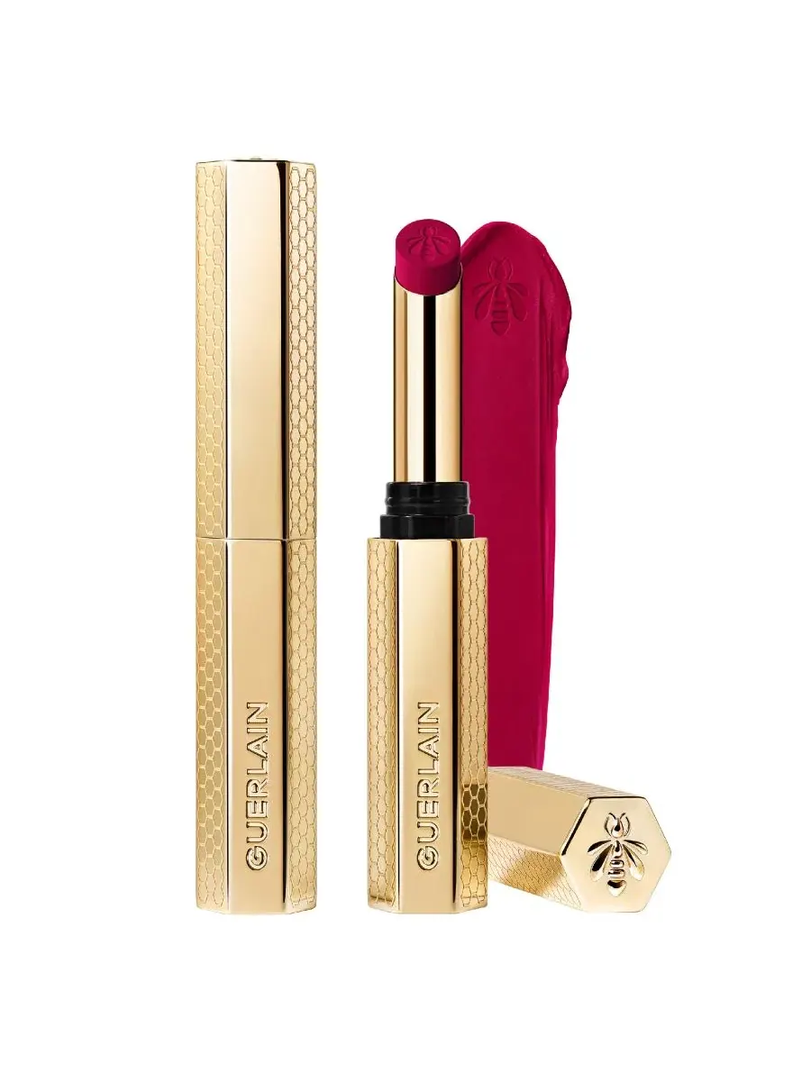 Помада KissKiss с медом Guerlain, 395 bold fuchsia