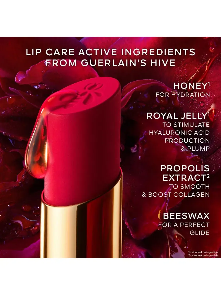 Помада KissKiss с медом Guerlain, 395 bold fuchsia — изображение 3 из 8