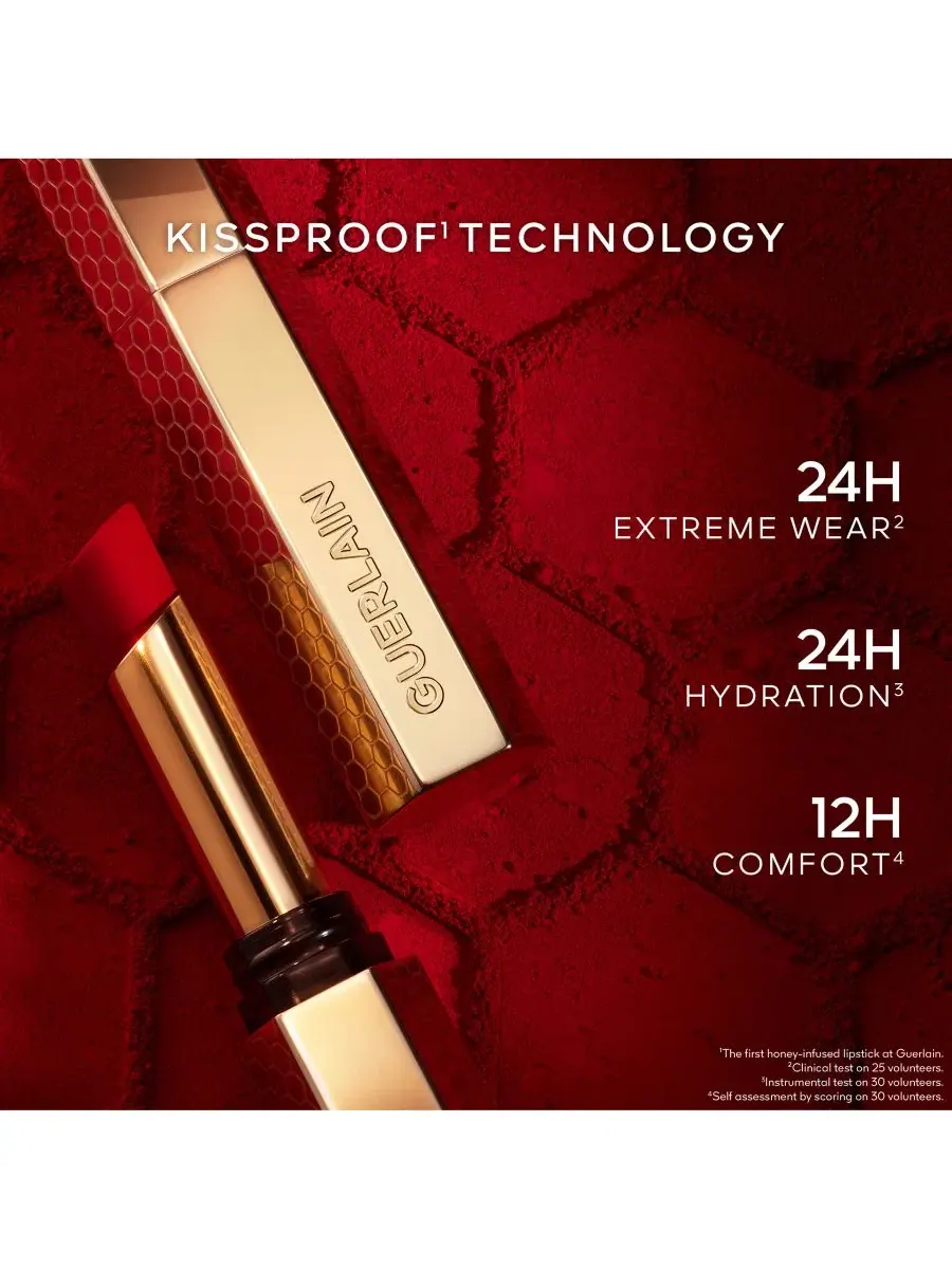 Помада KissKiss с медом Guerlain, 395 bold fuchsia — изображение 6 из 8