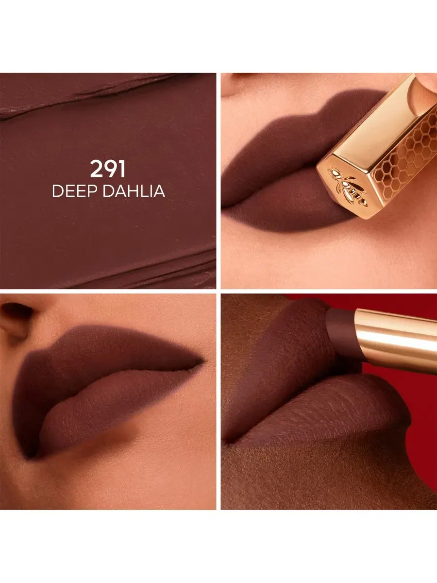 Помада KissKiss с медом Guerlain, 291 deep dahlia — изображение 2 из 8