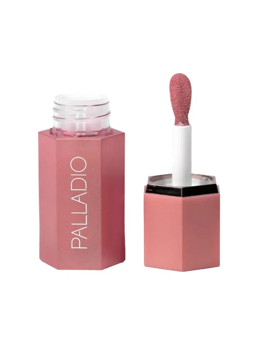 Румяна жидкие 2-в-1 с витамином Е и зеленым чаем, Dainty Palladio