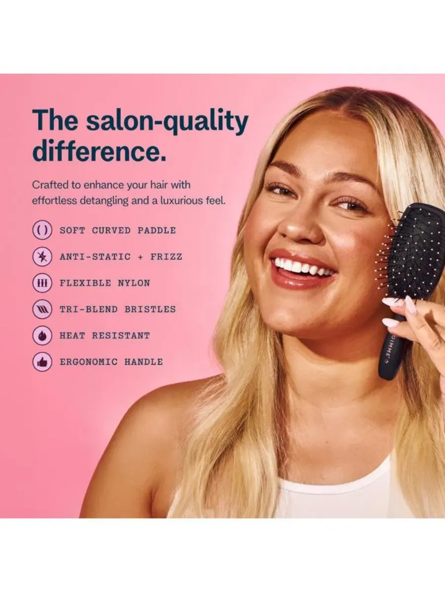 Мини-щетка для распутывания волос Gimme Beauty — 3