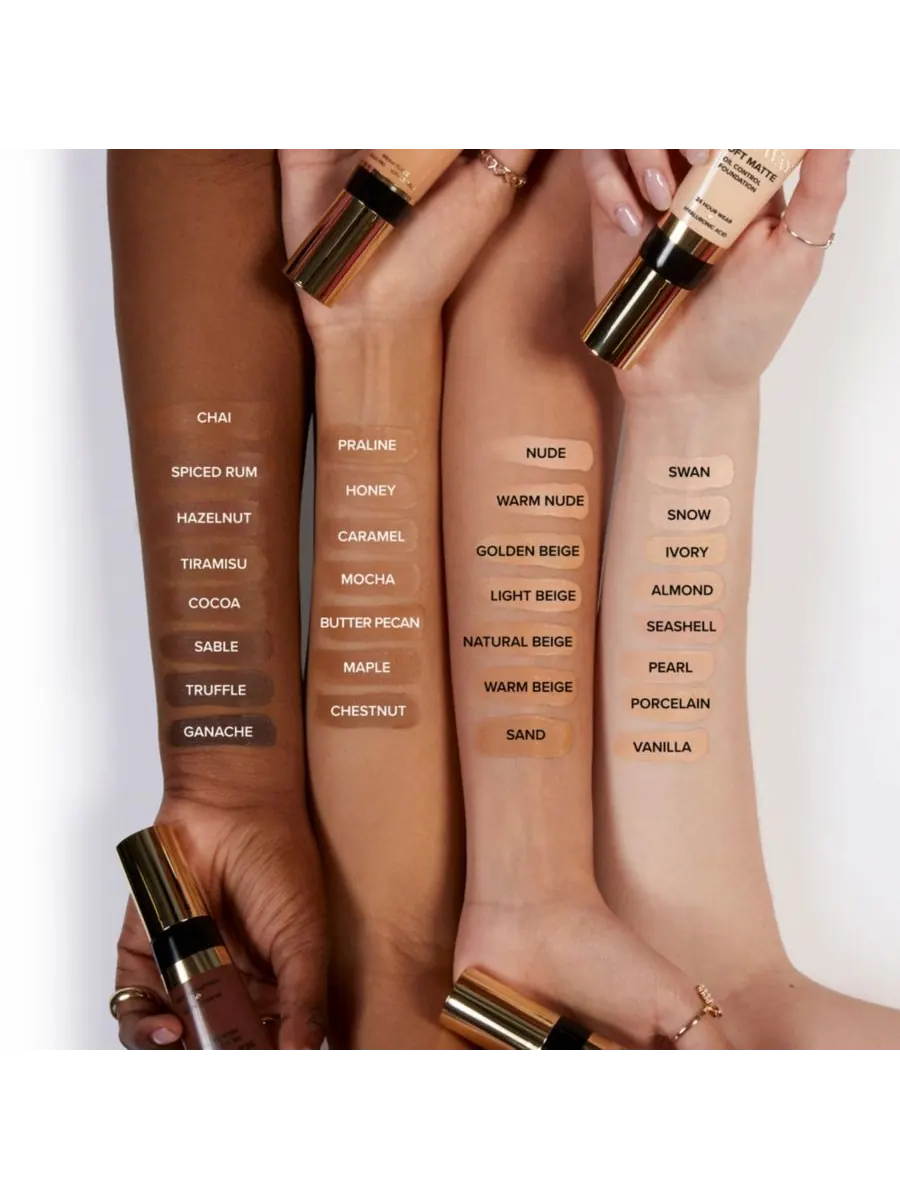 Тональная основа Born This Way Soft Matte Foundation Too Faced, цвет butter pecan — изображение 3 из 10