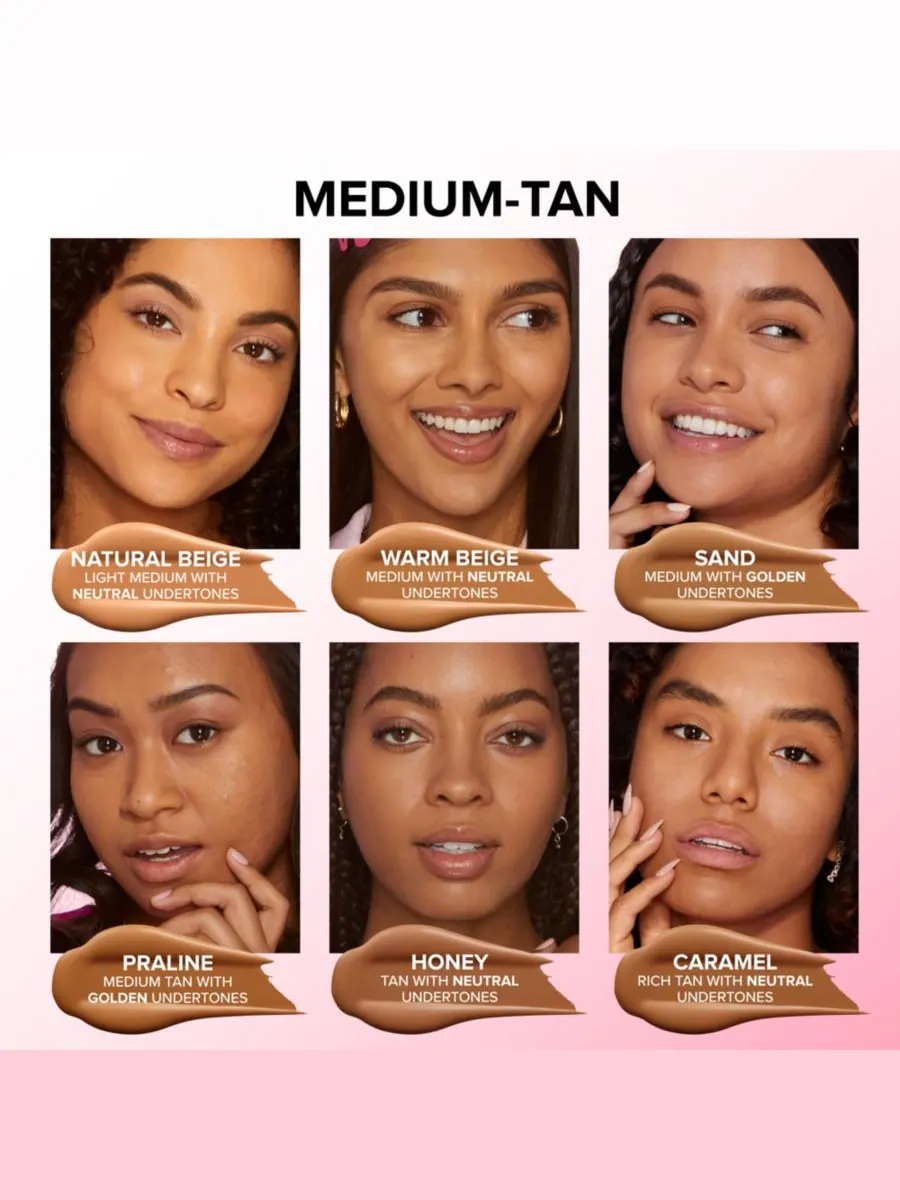 Тональная основа Born This Way Soft Matte Foundation Too Faced, цвет butter pecan — изображение 6 из 10