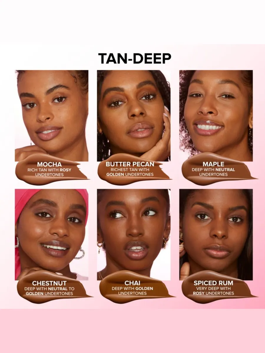 Тональная основа Born This Way Soft Matte Foundation Too Faced, цвет butter pecan — изображение 7 из 10