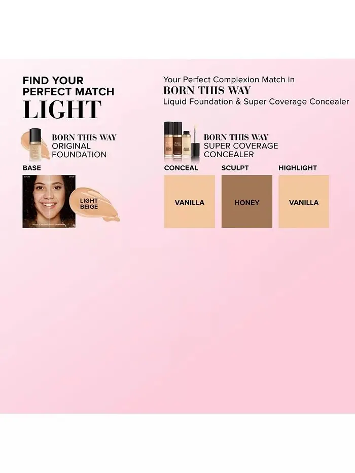 Born This Way Многофункциональный моделирующий консилер с суперпокрытием Too Faced — изображение 7 из 16
