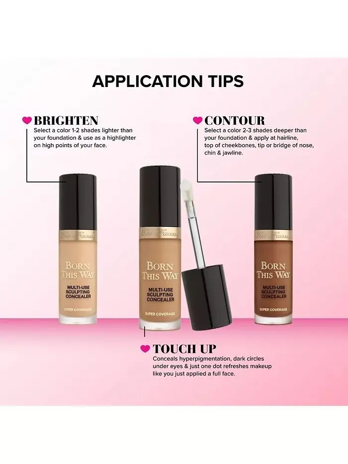 Born This Way Многофункциональный моделирующий консилер с суперпокрытием Too Faced — изображение 15 из 16