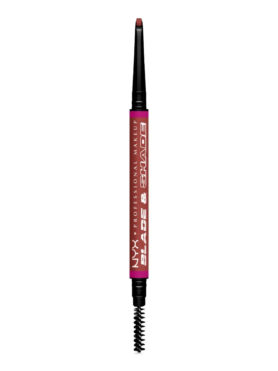 Карандаш для бровей Blade & Shade NYX Professional Makeup, цвет rich auburn — без цвета