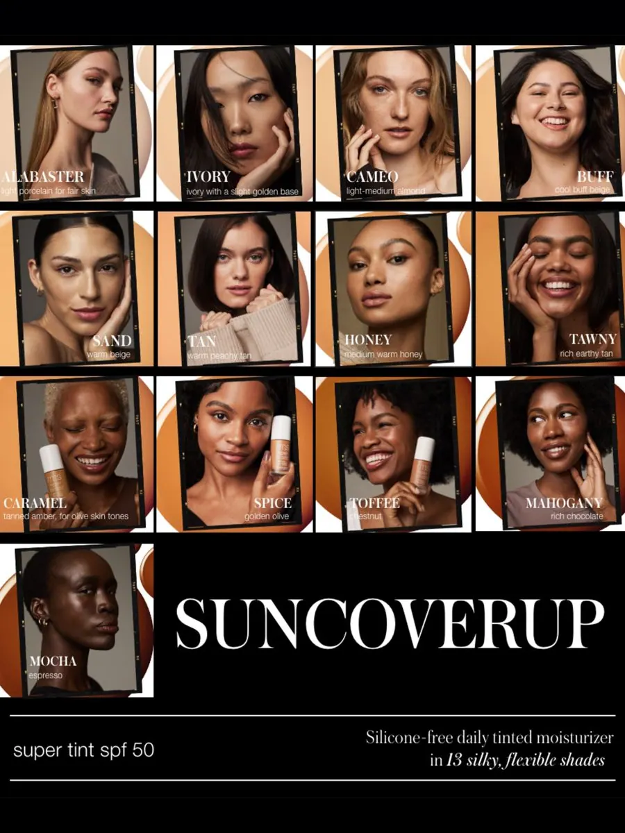Солнцезащитный крем SunCoverup Super Tint SPF 50, 1 унция RMS Beauty — изображение 9 из 10
