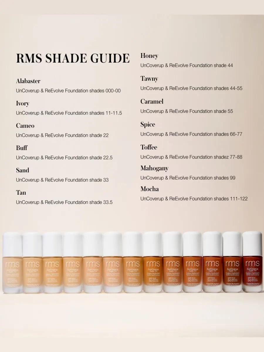 Солнцезащитный крем SunCoverup Super Tint SPF 50, 1 унция RMS Beauty, цвет medium war — изображение 2 из 10