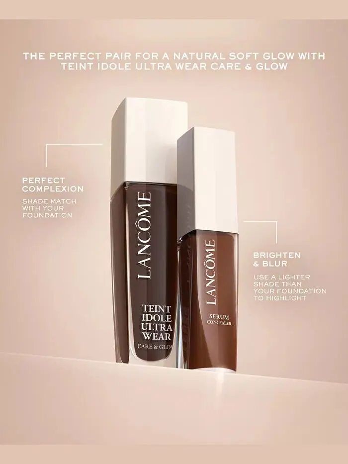 Teint Idole Ultra Wear Care & Glow Консилер-сыворотка Lancôme — изображение 8 из 10