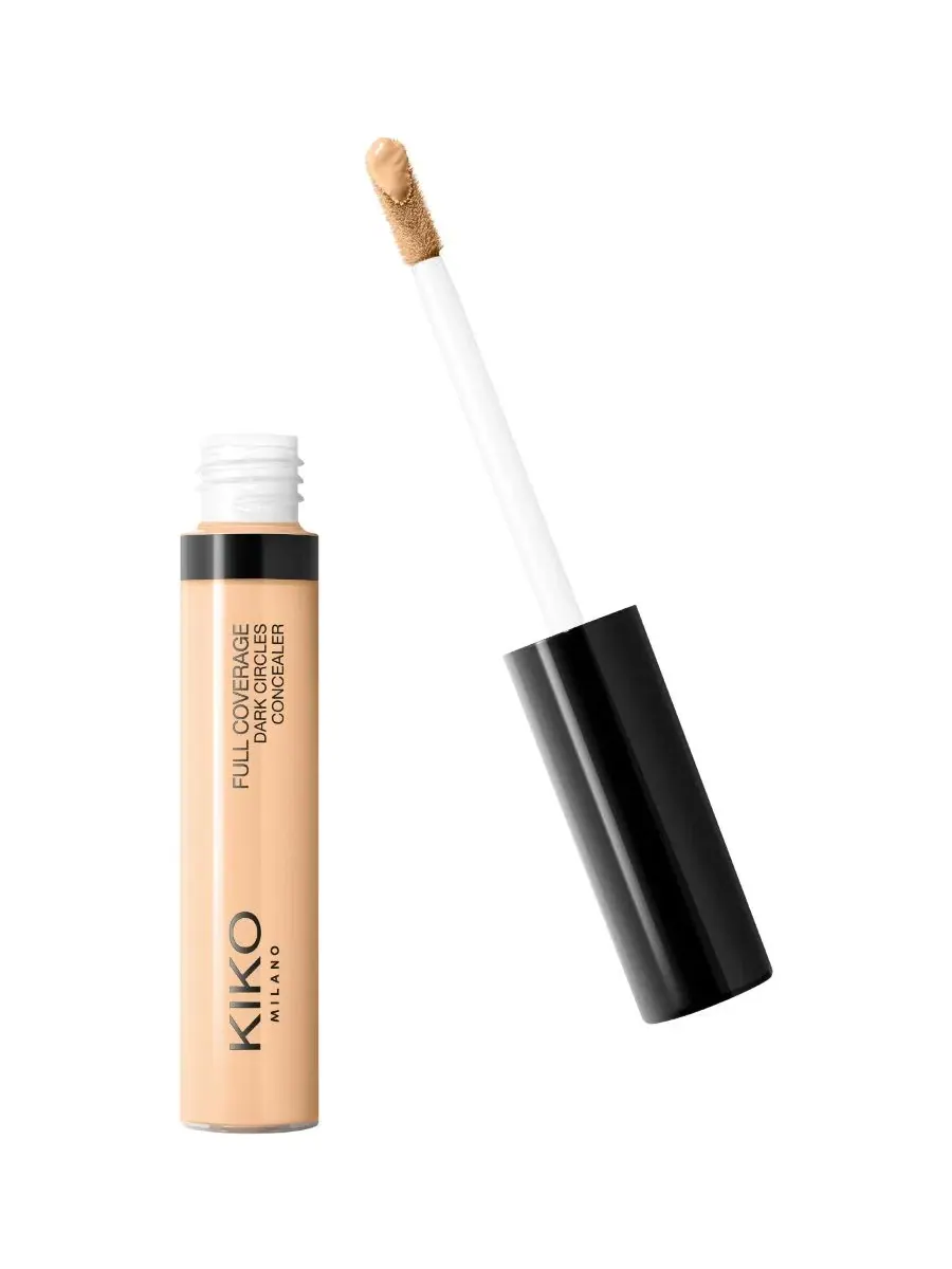 Консилер для лица и области глаз с полным покрытием Full Coverage Dark Circles Concealer KIKO — изображение 1 из 6