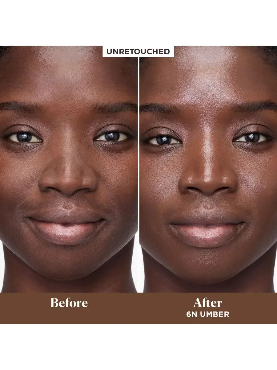 Мини-увлажняющий тонирующий крем с эффектом сияющей кожи и SPF 30 Laura Mercier, 6N Umber- Deep — изображение 2 из 10
