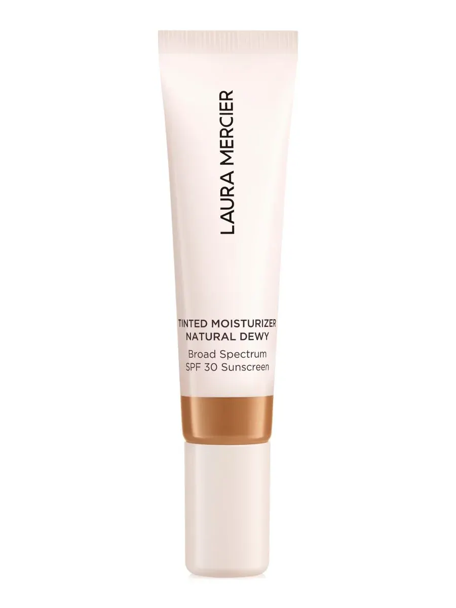 Мини-увлажняющий тонирующий крем с эффектом сияющей кожи и SPF 30 Laura Mercier, 5N Clay- Medium — изображение 1 из 10