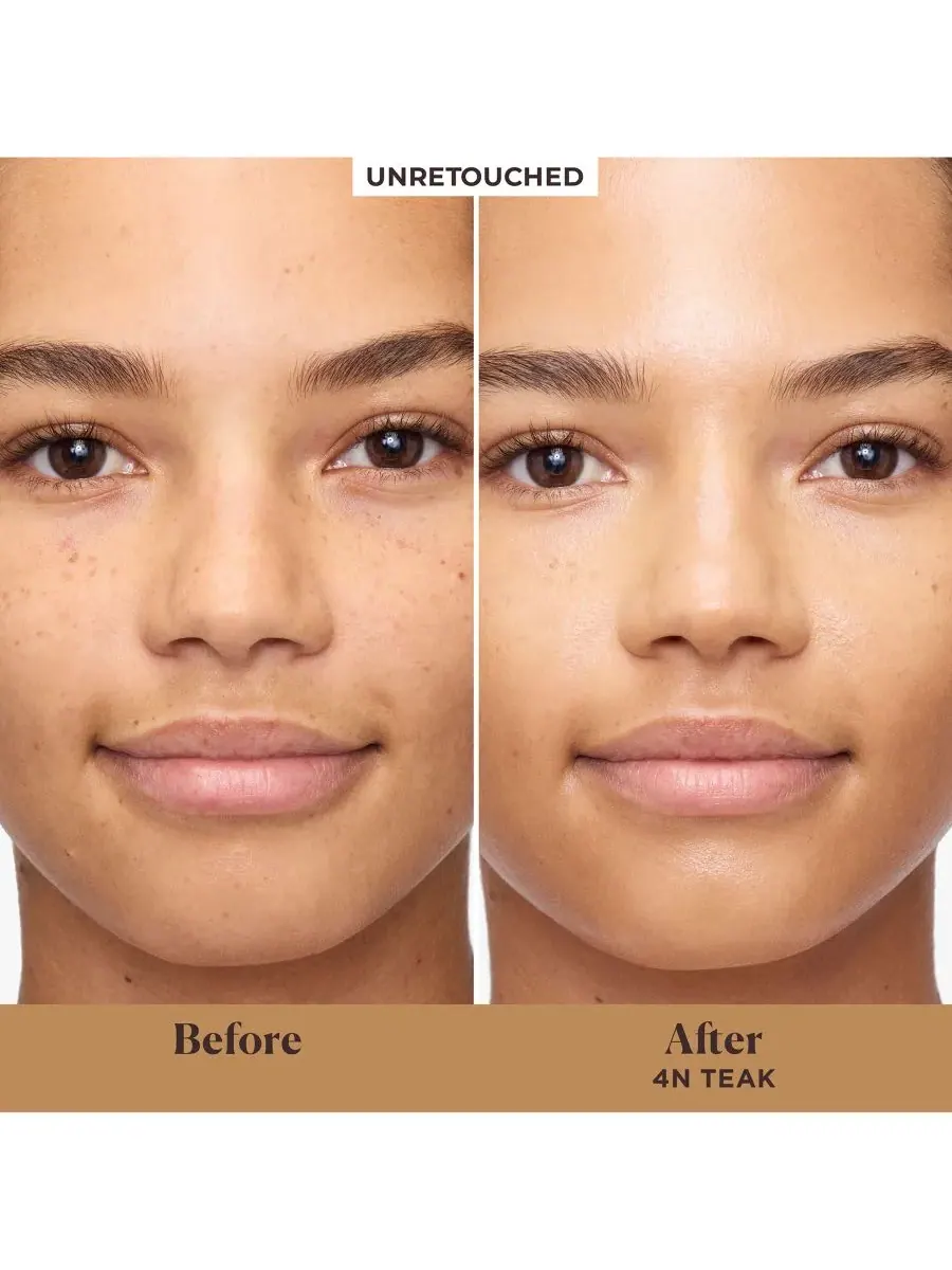 Мини-увлажняющий тонирующий крем с эффектом сияющей кожи и SPF 30 Laura Mercier, 4N Teak- Medium — изображение 2 из 10