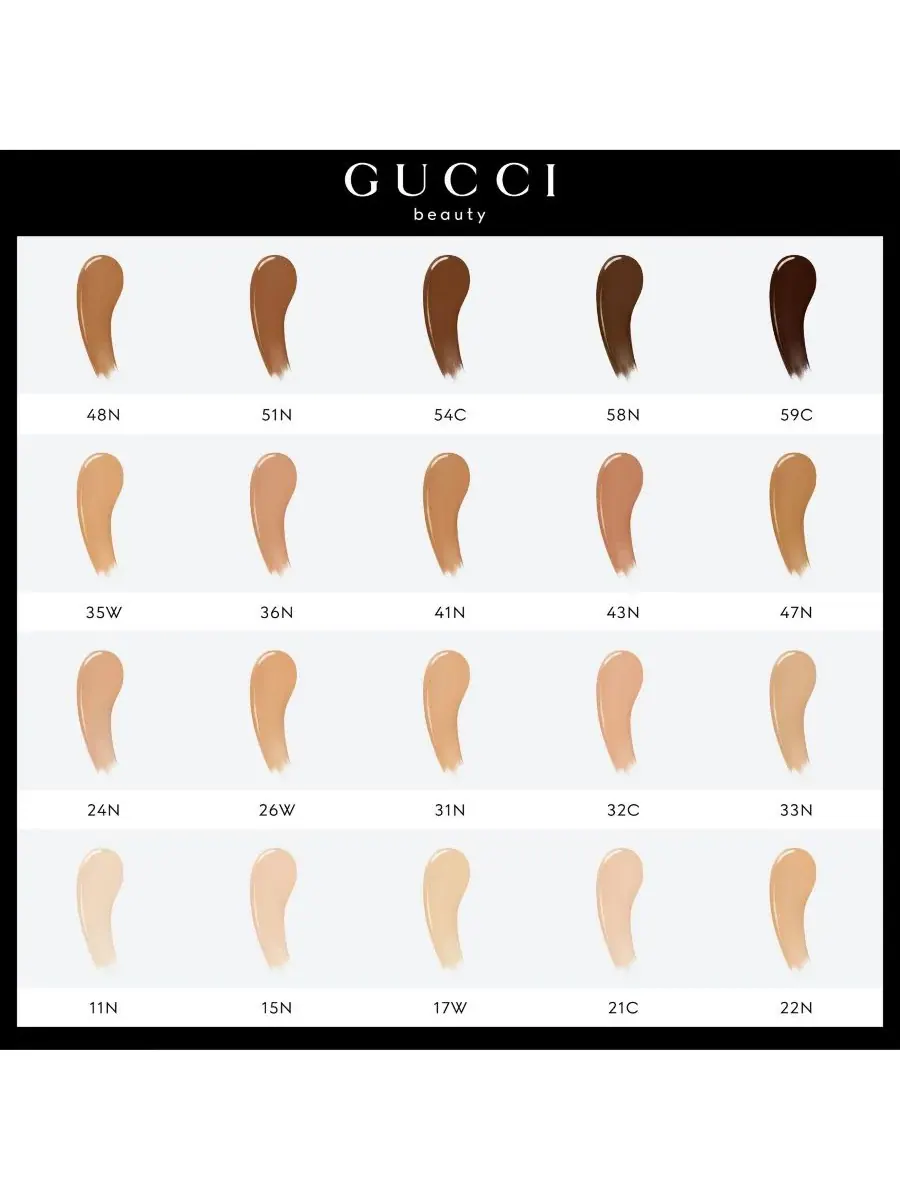 Тонирующий крем для сияющей кожи Gucci, 59 - Deep Skin With Cool Undertones — изображение 7 из 10