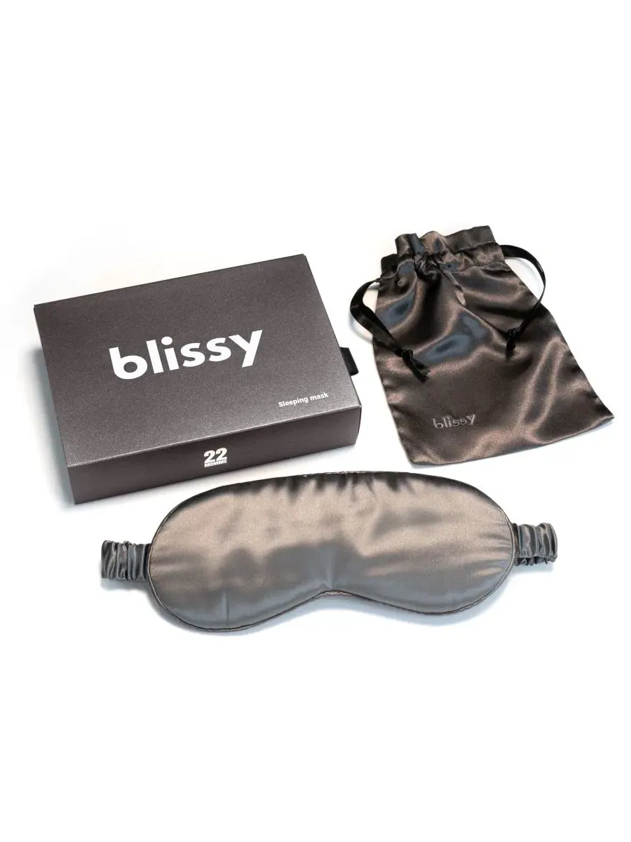 Шелковая маска для сна Pure Silk Sleep Mask BLISSY