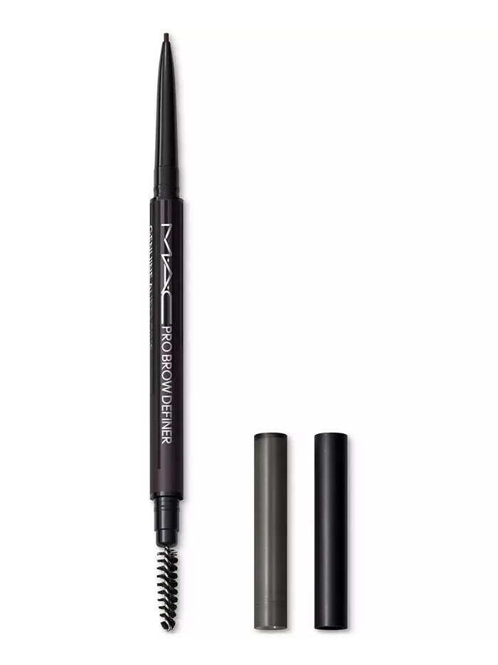 Карандаш для бровей Pro Brow Definer, кончик 1 мм Mac, цвет Genuine Aubergine