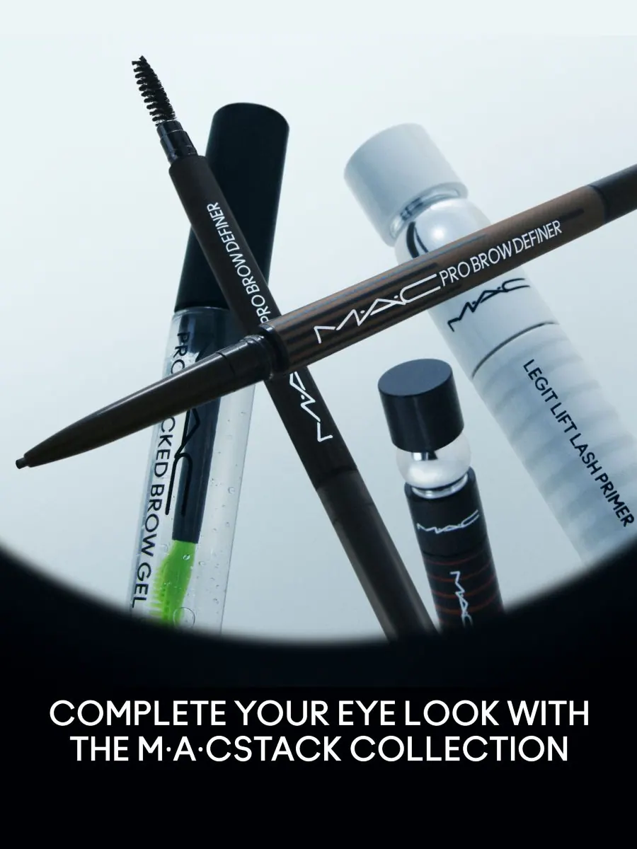 Карандаш для бровей Pro Brow Definer с наконечником 1 мм MAC, цвет thunder — изображение 8 из 10