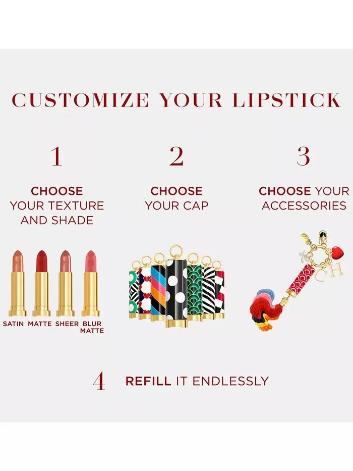 Сменный набор для прозрачной губной помады Fabulous Kiss Carolina Herrera — изображение 7 из 7