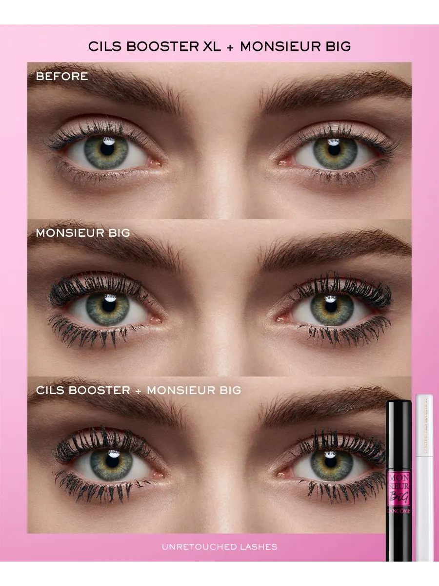 Водостойкая тушь для ресниц Monsieur Big, 0,33 унции Lancôme — изображение 6 из 9