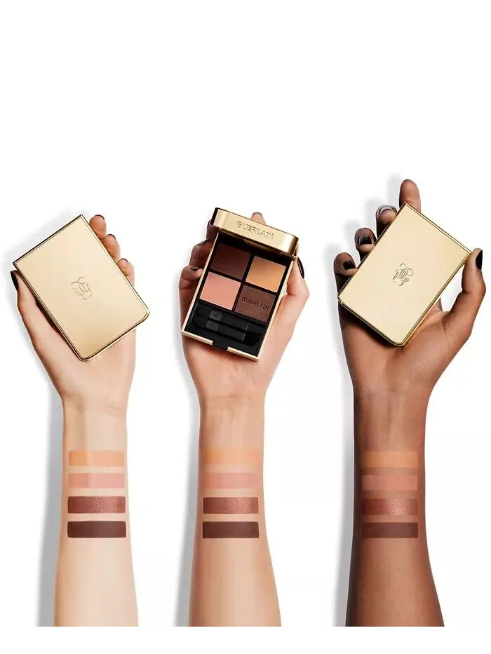 Тени для век Ombres G Quad Guerlain, цвет Wild Nudes — изображение 6 из 8
