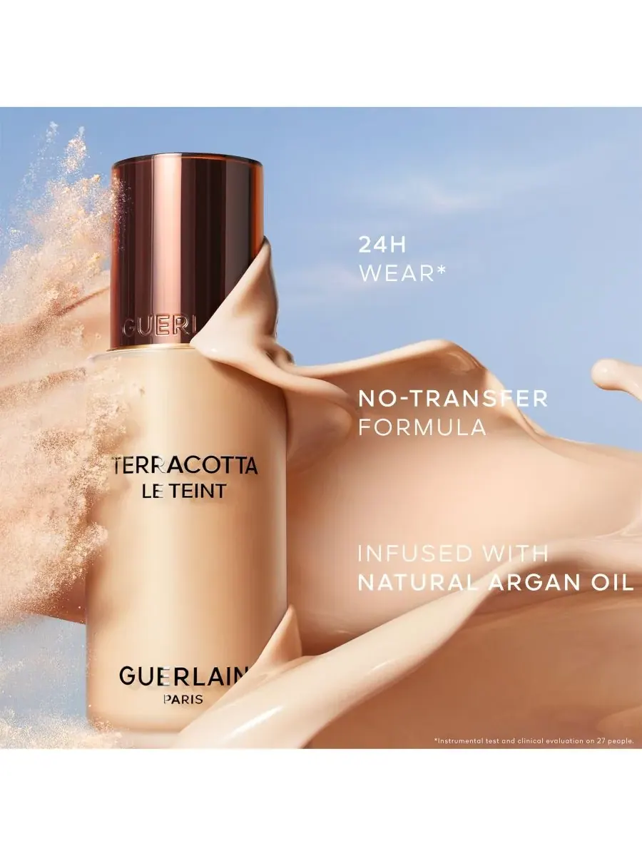 Терракотовая матовая основа Le Teint GUERLAIN — изображение 6 из 10