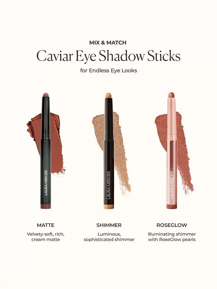 Матовые тени для век Caviar Stick, 0,05 унции Laura Mercier, цвет Peach (peach) — изображение 12 из 12