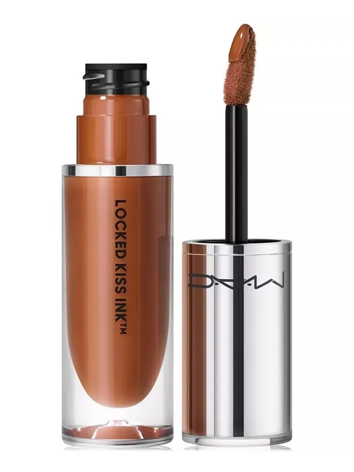 Чернильная губная помада Locked Kiss Mac, цвет Posh (Deep Nude) — изображение 1 из 8