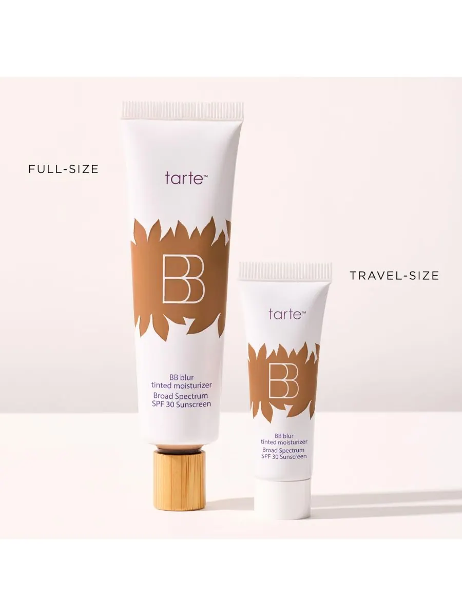 BB Blur Tinted Moisturizer - солнцезащитный крем широкого спектра действия с SPF 30 Tarte — изображение 7 из 9