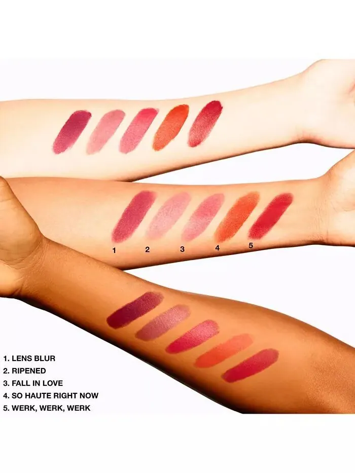 Мягкие матовые тени для век Powder Kiss Mac — изображение 5 из 9
