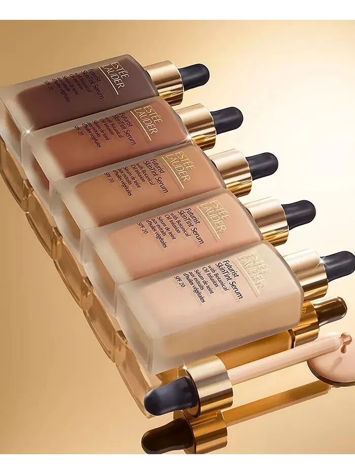 Тональная сыворотка Estée Lauder Futurist Skin Tint SPF 20, 1W1 Bone — изображение 4 из 13