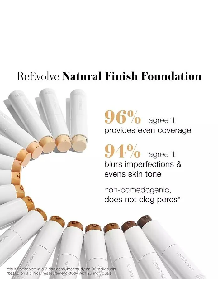 Re Тональная основа Evolve Natural Finish Rms Beauty, цвет 111 Deep Mahogany — изображение 8 из 8