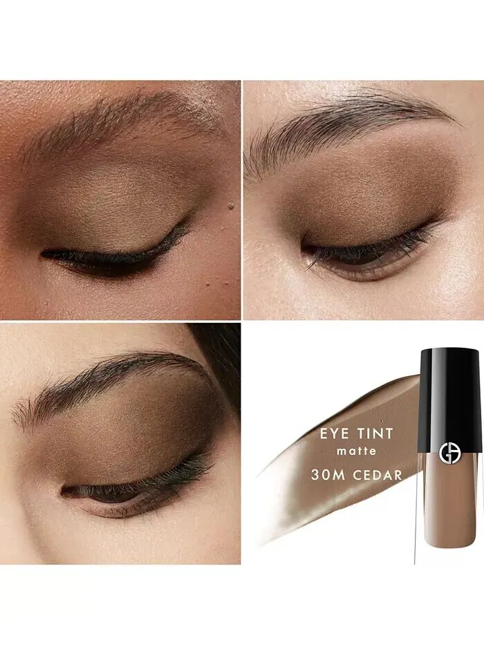 Стойкие жидкие тени для век Eye Tint Giorgio Armani, цвет 30M Cedar — изображение 4 из 6