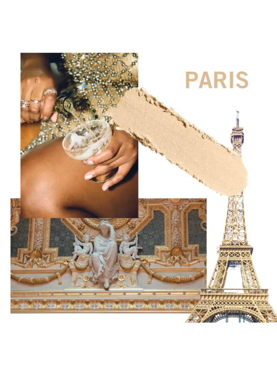 Пункт назначения Теневая Палка SIIA Cosmetics, цвет paris - champagne glitter — изображение 3 из 8
