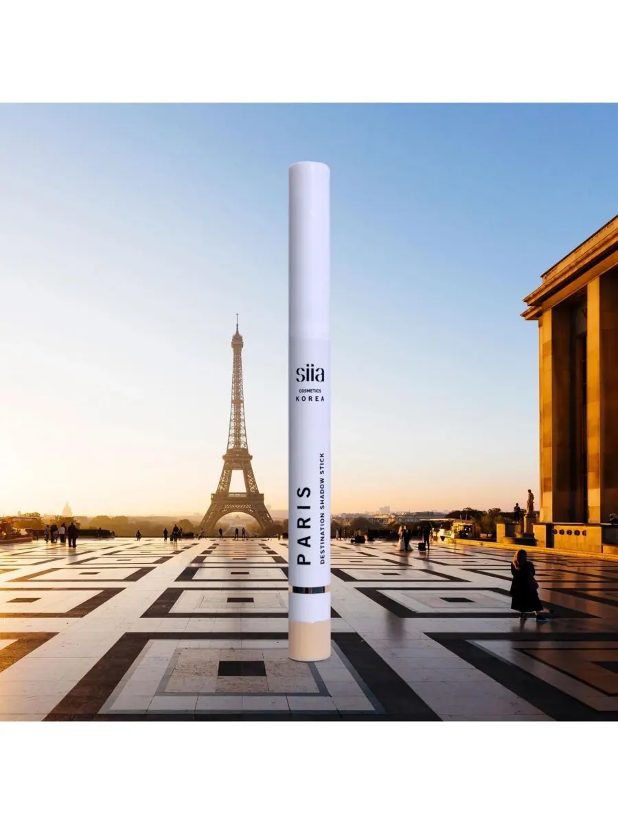 Пункт назначения Теневая Палка SIIA Cosmetics, цвет paris - champagne glitter — изображение 7 из 8