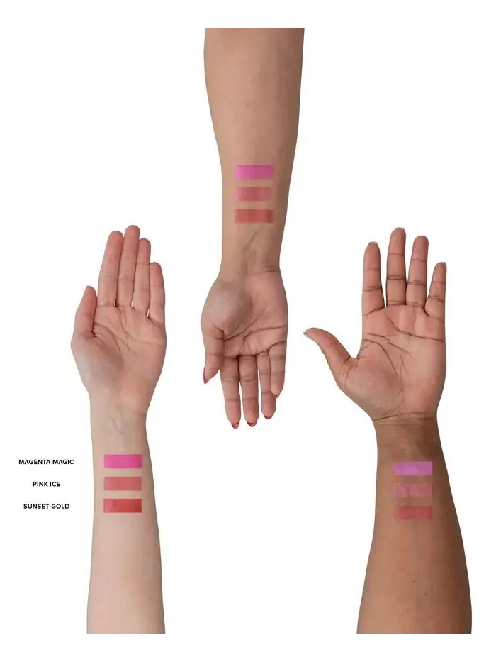 Румяна Nudies Matte + Glow Core по всему лицу, 0,2 унции Nudestix, цвет Magenta Magic (Cool Fuchsia — изображение 5 из 10