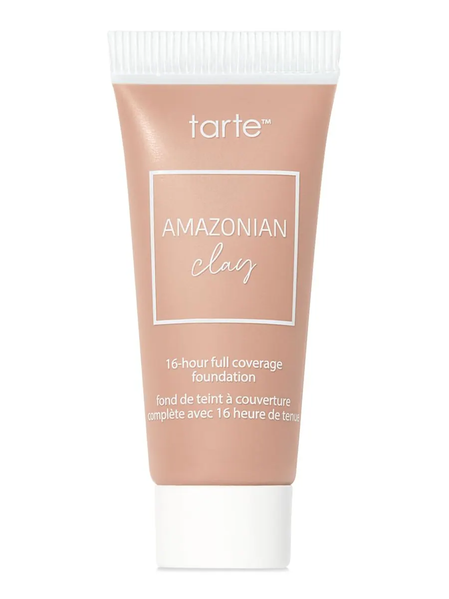Тональный крем Amazonian Clay дорожного размера с 16-часовым полным покрытием Tarte — изображение 1 из 7
