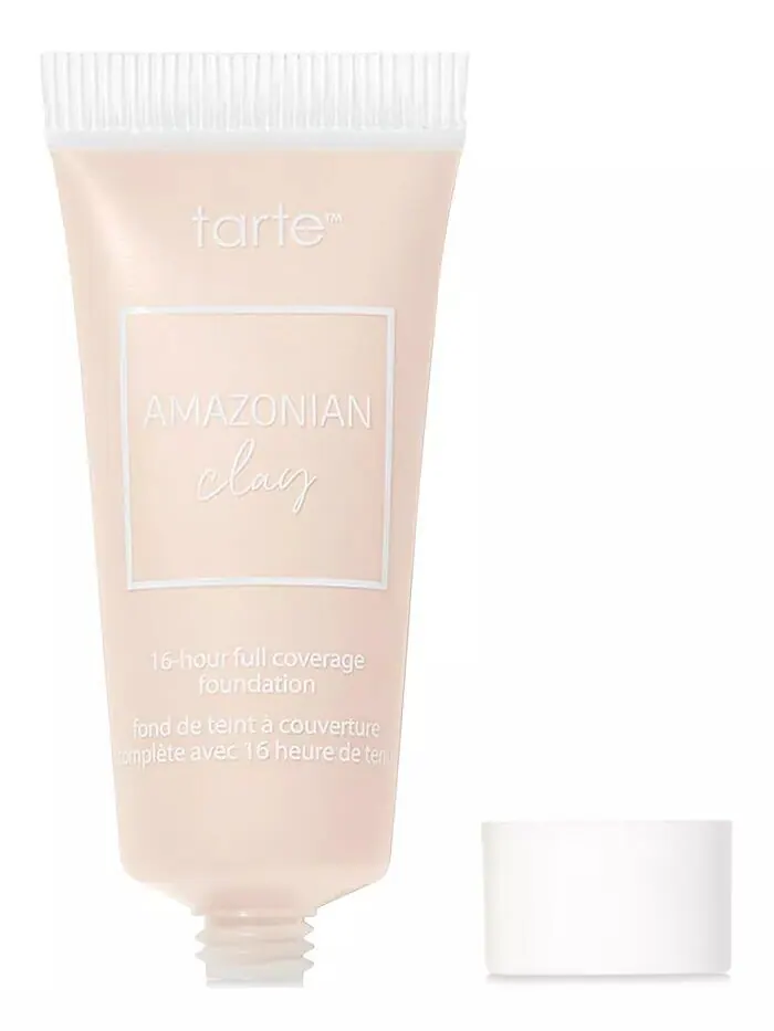 Дорожный размер Amazonian Clay 16-часовая основа с полным покрытием Tarte, цвет 51N Deep Neutral — изображение 7 из 7