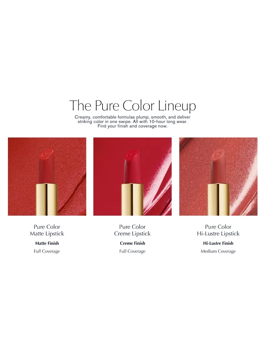 Стойкая матовая помада Pure Color Estée Lauder, Dark Desire — изображение 10 из 10
