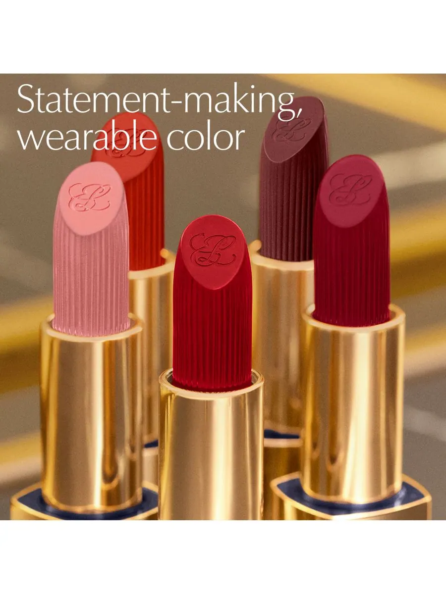 Стойкая матовая помада Estée Lauder Pure Color, матовое покрытие, цвет Demand — изображение 8 из 10