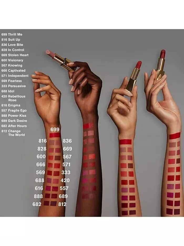 Губная помада Estée Lauder Pure Color, матовая, цвет Thrill Me — изображение 11 из 11