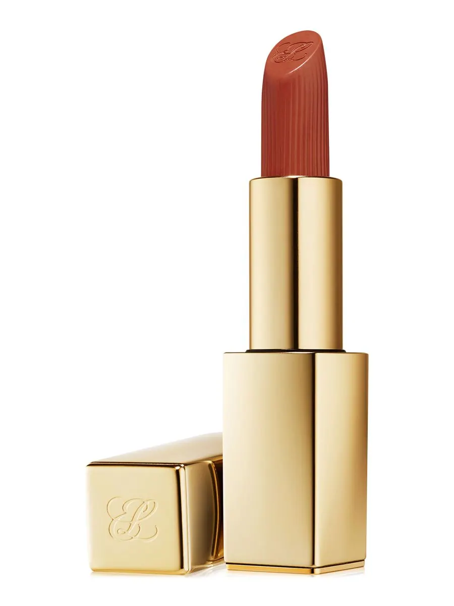 Стойкая матовая помада Estée Lauder Pure Color, матовое покрытие, цвет fiercely