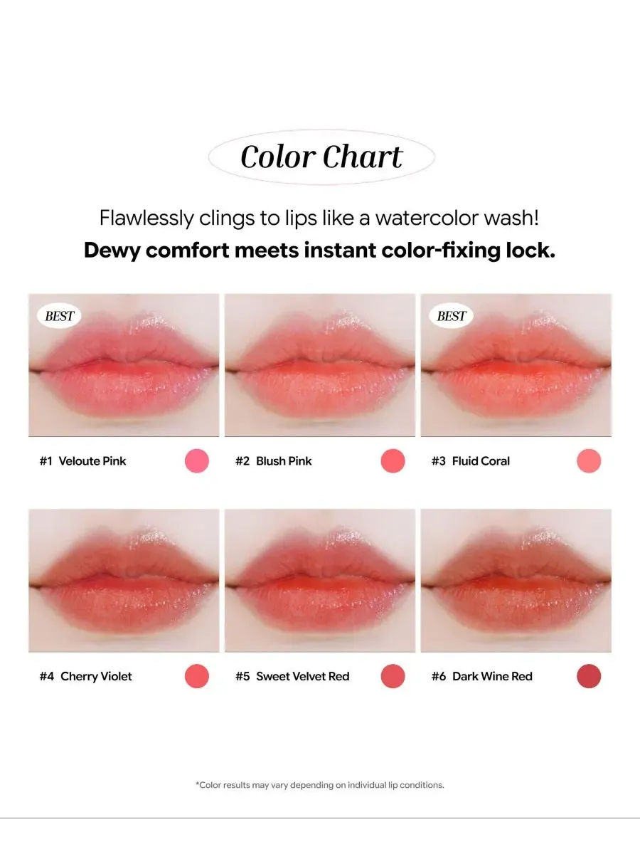 Тинт для губ Water Jelly Tint, 4,5 мл SIIA Cosmetics, Fluid Coral — изображение 3 из 10