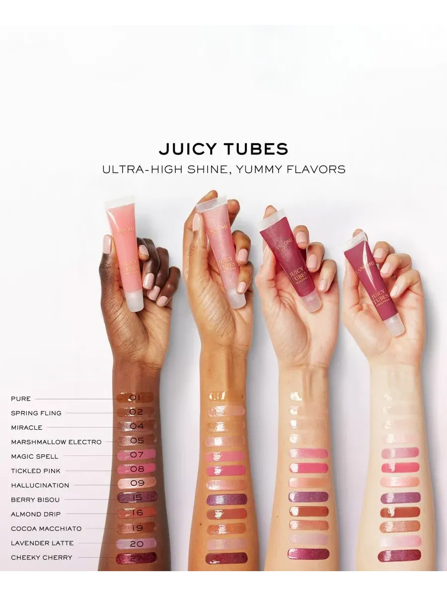 Блеск для губ Juicy Tubes Original Lip Gloss, 15 Berry Bisou Lancôme — изображение 3 из 6