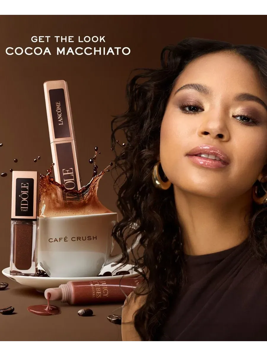 Блеск для губ Juicy Tubes Original Lip Gloss Lancôme, 19 Cocoa Macchiato — изображение 5 из 6